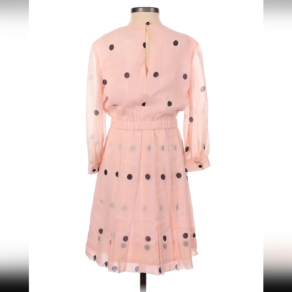 Kate Spade Polka Dotted Mini Dress 100% Silk Size 0 - Picture 5 of 6